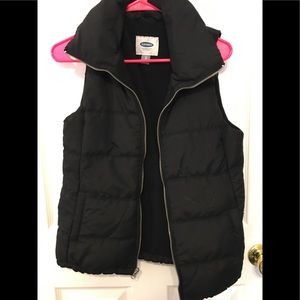 Old navy black vest.